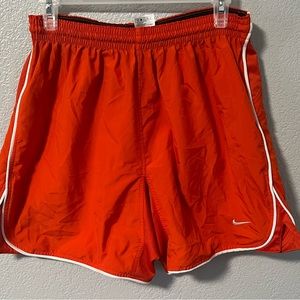 Nike men’s Orange jogging shorts